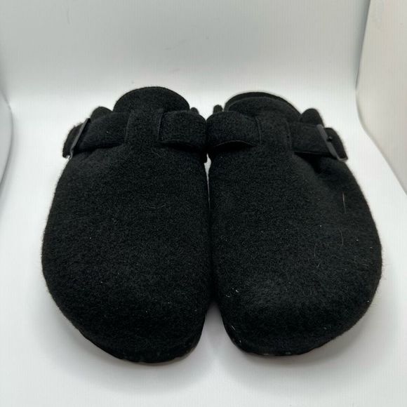 CUSHIONAIRE Womens Clog 10 BLACK - Picture 2 of 7